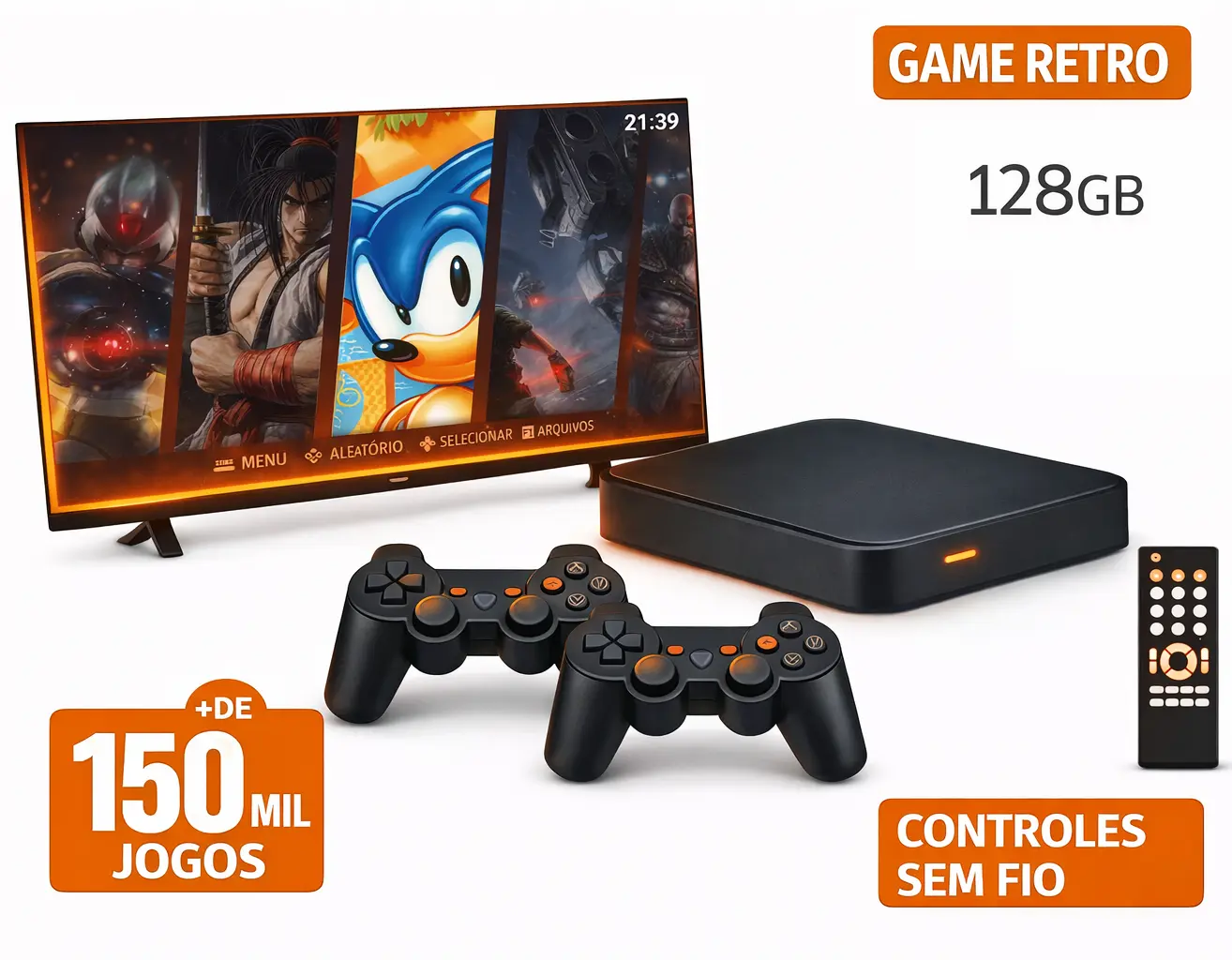 Video Game Retro Elite 4.8.2 – 150.000 Jogos – Modelo 2026