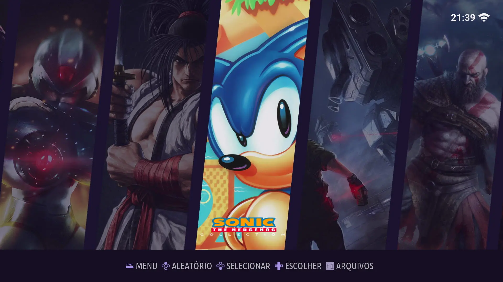 Lista de jogos com capas no Retro Elite