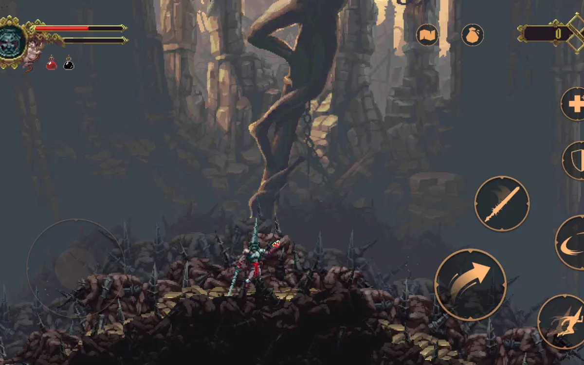 Blasphemous leva sua peregrinação sombria ao Retro Elite