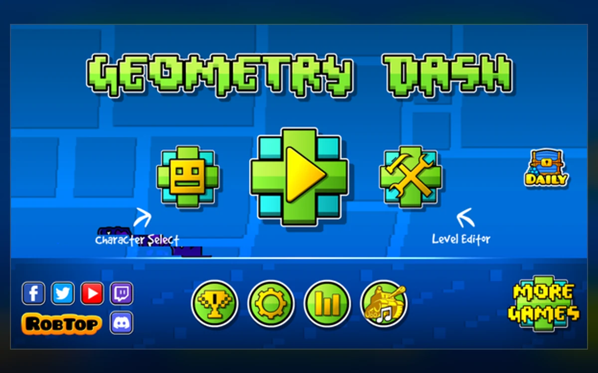 Geometry Dash chega ao Retro Elite a 60 fps