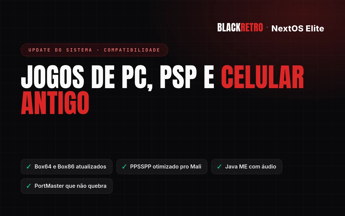 Jogos de PC, PSP e celular antigo: a rodada de compatibilidade