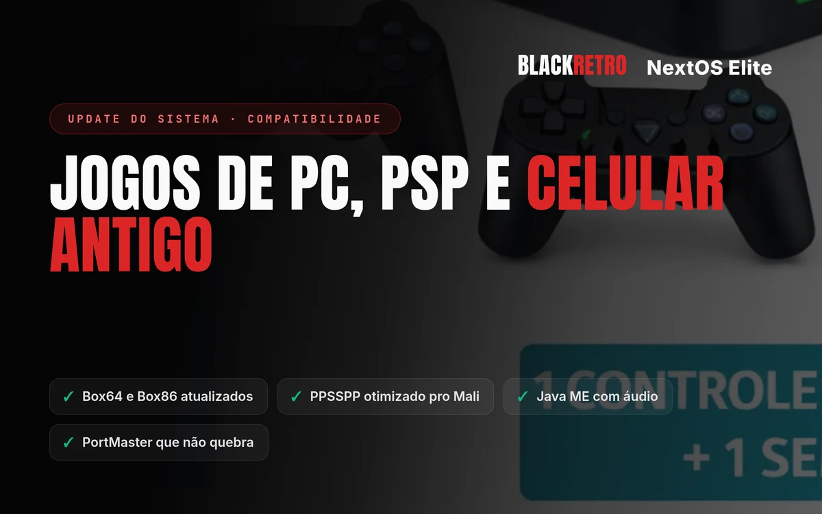 Jogos de PC, PSP e celular antigo: a rodada de compatibilidade