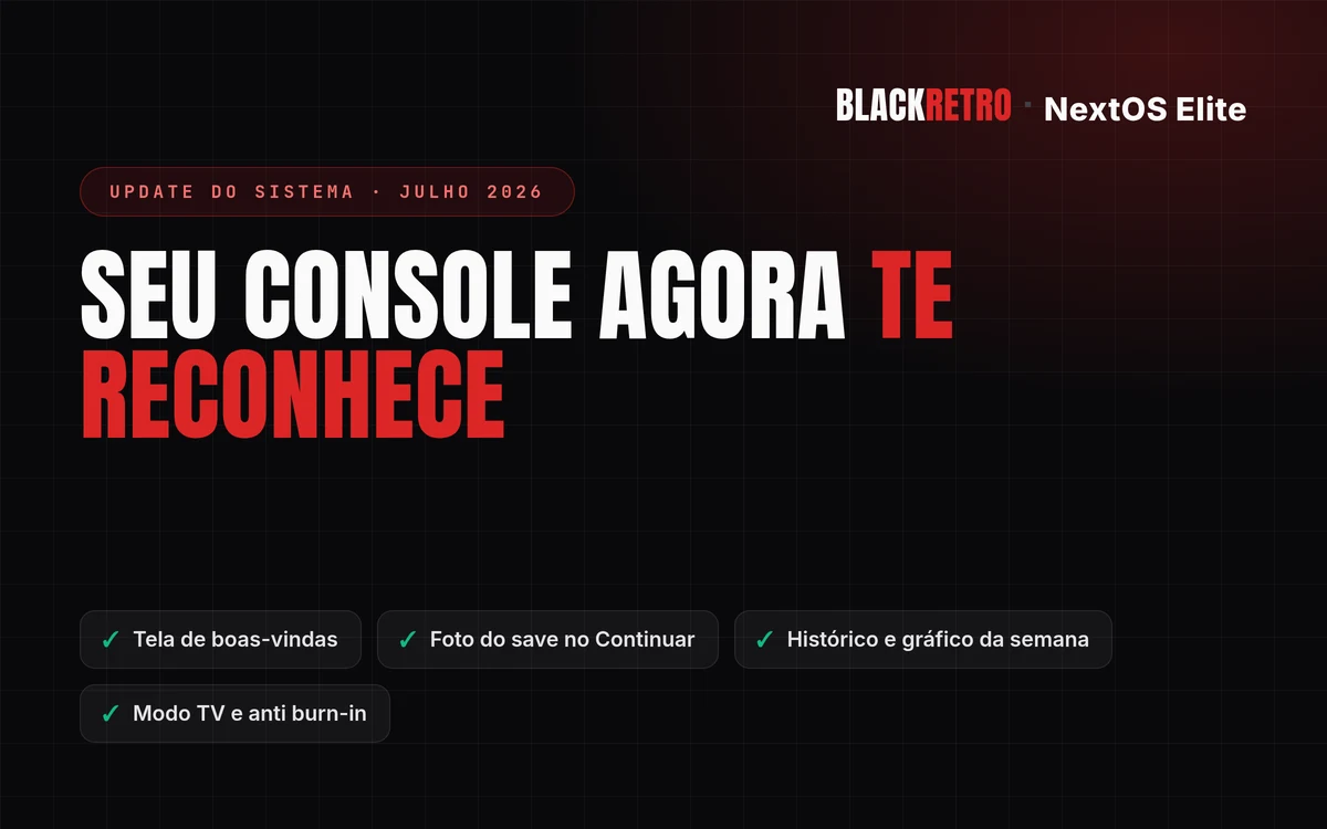 Seu console agora te reconhece: chegou o NextOS Dashboard