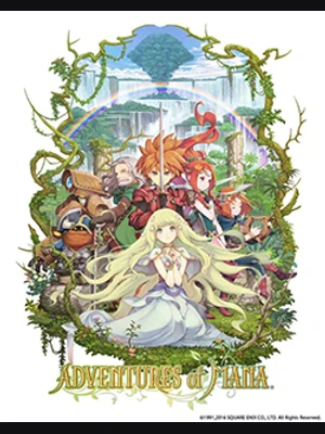 Capa de Adventures OF Mana