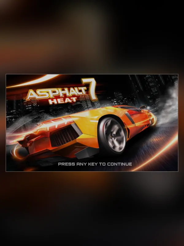Asphalt 7: Heat rodando no Retro Elite