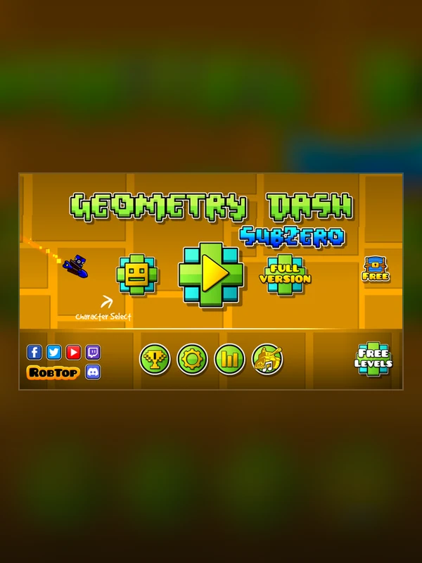 Capa de Geometry Dash SubZero