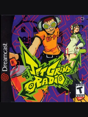 Capa de Jet Set Radio