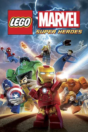 LEGO Marvel Super Heroes rodando no Retro Elite