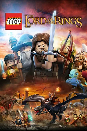 LEGO The Lord of the Rings rodando no Retro Elite