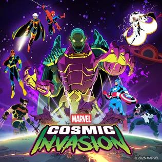 Capa de Marvel Cosmic Invasion