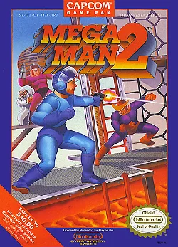 Mega Man 2 rodando no Retro Elite