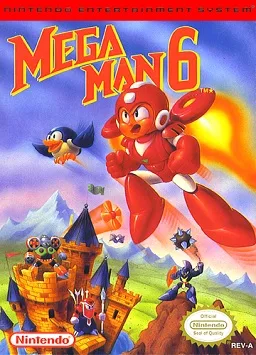 Mega Man 6 rodando no Retro Elite