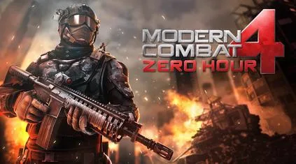 Modern Combat 4 rodando no Retro Elite