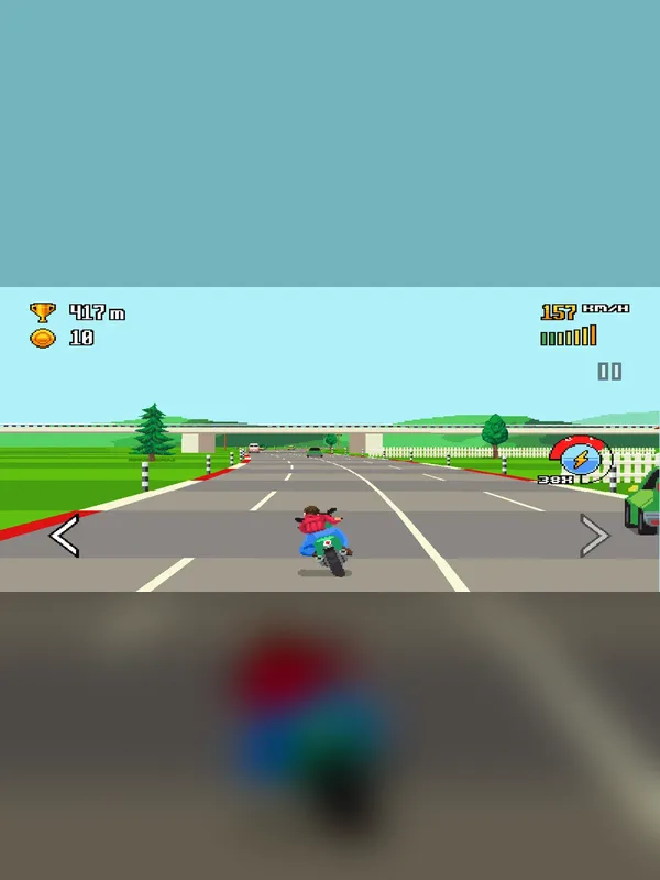 Retro Highway rodando no Retro Elite