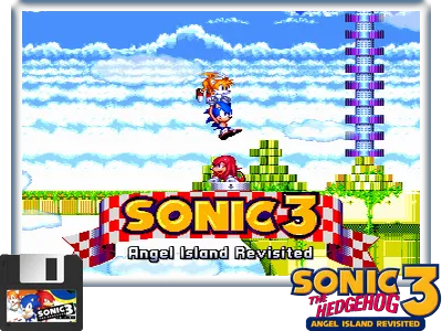 Sonic 3 A.I.R. rodando no Retro Elite