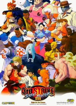 Street Fighter III 3rd Strike rodando no Retro Elite