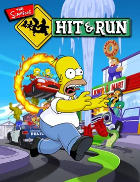 The Simpsons Hit and Run rodando no Retro Elite
