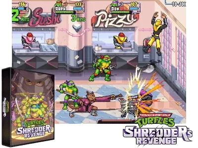 TMNT Shredder's Revenge rodando no Retro Elite